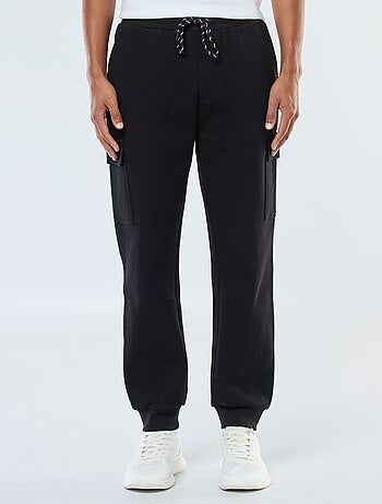 Pantalon de jogging multi-poches uni