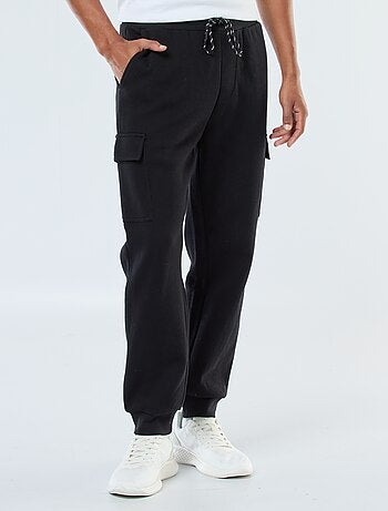 Pantalon de jogging multi-poches uni