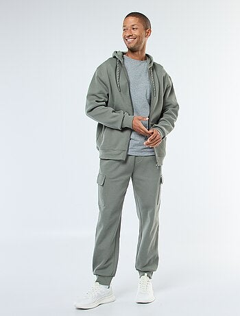Pantalon de jogging multi-poches uni