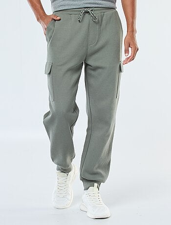Pantalon de jogging multi-poches uni