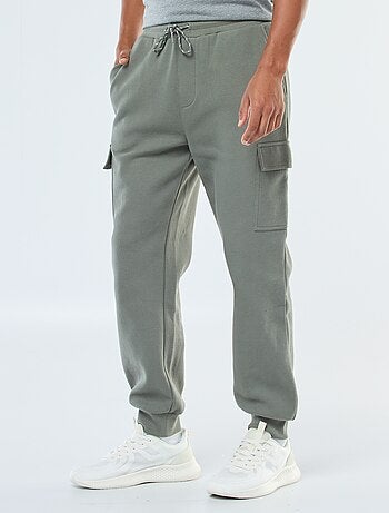 Pantalon de jogging multi-poches uni