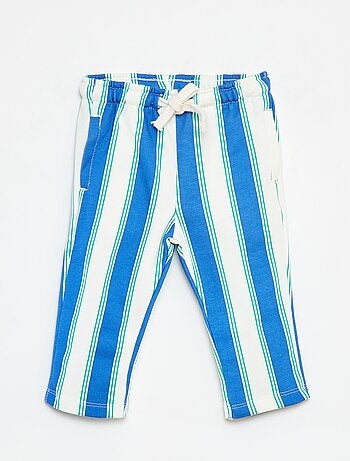 Pantalon de jogging rayé