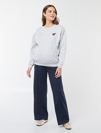 Pantalon de maternité coupe droite