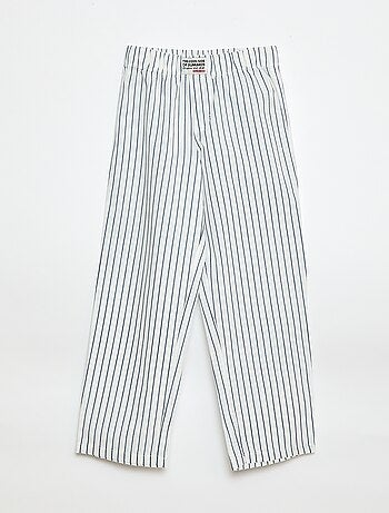 Pantalon de pyjama en popeline