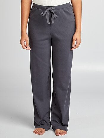 Pantalon de pyjama large rib