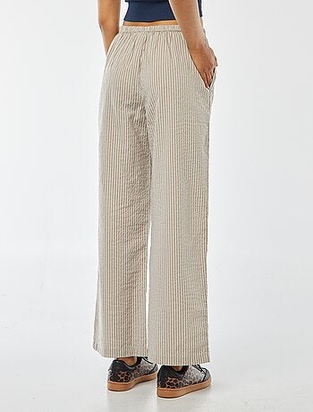 Pantalon de pyjama rayé