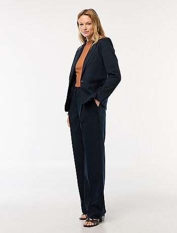 Pantalon de tailleur coupe large