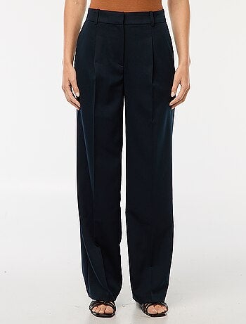 Pantalon de tailleur coupe large