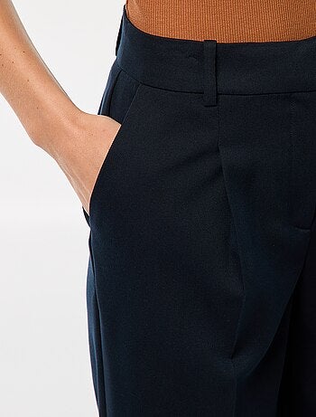 Pantalon de tailleur coupe large