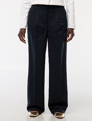 Pantalon de tailleur coupe large
