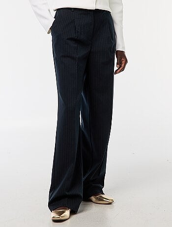 Pantalon de tailleur coupe large