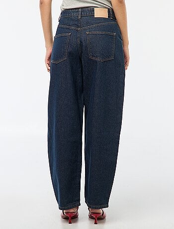Pantalon denim barrel fit