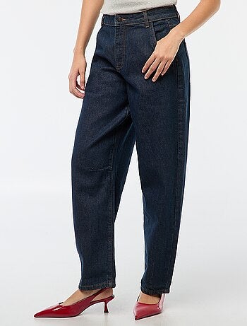 Pantalon denim barrel fit