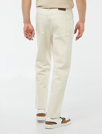 Pantalon denim coupe relaxed