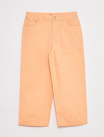 Pantalon denim cropped