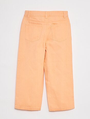 Pantalon denim cropped