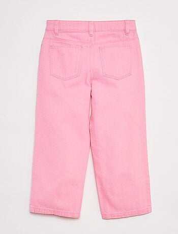 Pantalon denim cropped