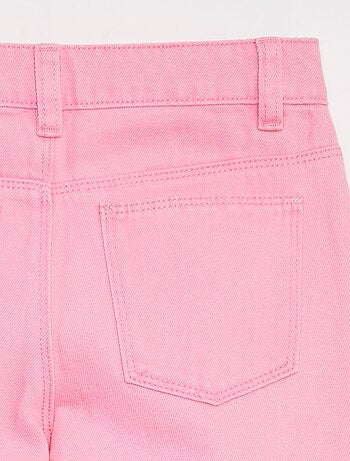 Pantalon denim cropped