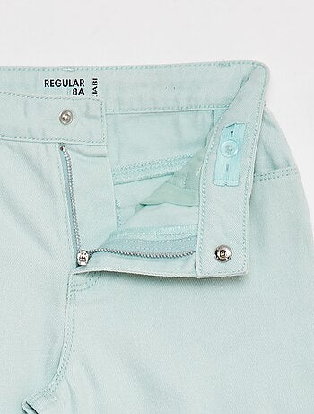 Pantalon denim cropped