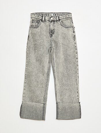 Pantalon denim effet destroy