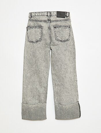 Pantalon denim effet destroy