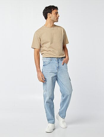 Pantalon denim multi-poches