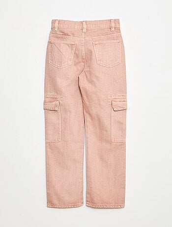 Pantalon denim multipoches