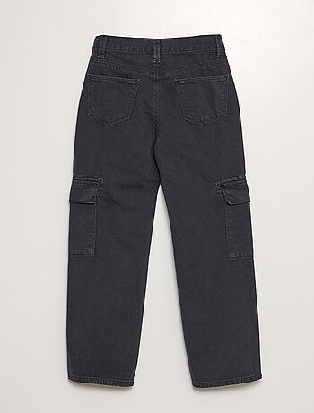 Pantalon denim multipoches