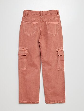 Pantalon denim multipoches