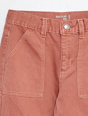 Pantalon denim multipoches