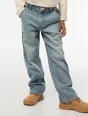 Pantalon denim relaxed fit