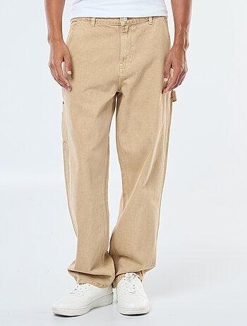Pantalon denim style Carpenter