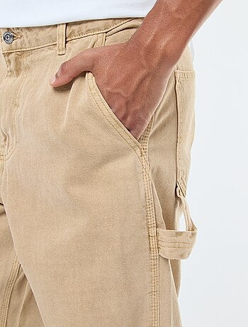 Pantalon denim style Carpenter