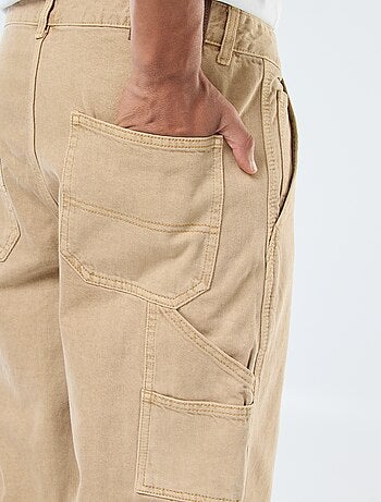 Pantalon denim style Carpenter