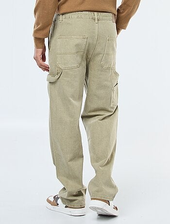 Pantalon denim style Carpenter