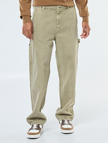Pantalon denim style Carpenter