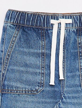 Pantalon denim style jogging