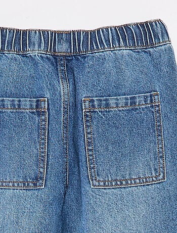 Pantalon denim style jogging