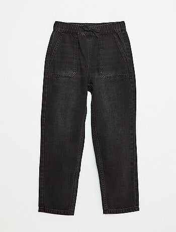 Pantalon denim style jogging