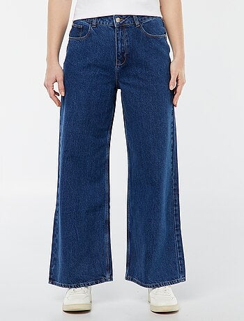 Pantalon denim wide leg - L28