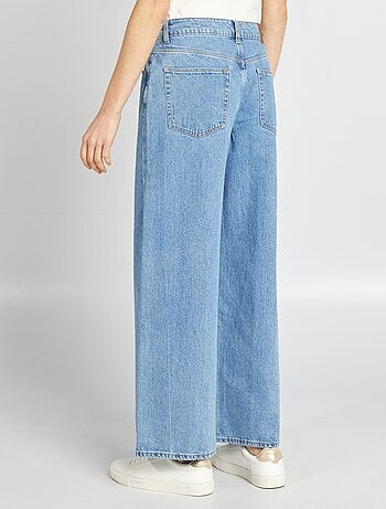 Pantalon denim wide leg - L28