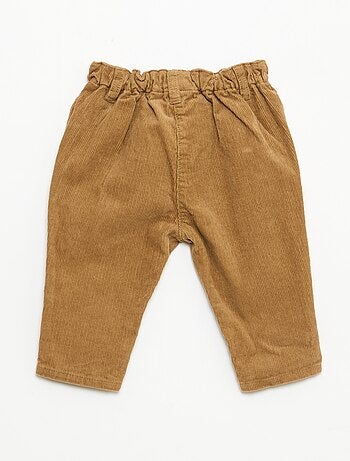 Pantalon 'Disney' 'Mickey' en velours côtelé