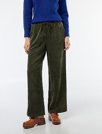 Pantalon droit en velours 'JDY'