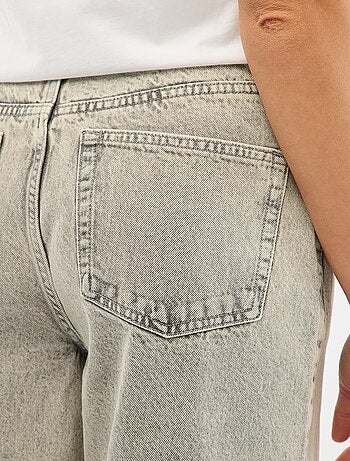 Pantalon en denim avec mini ceinture