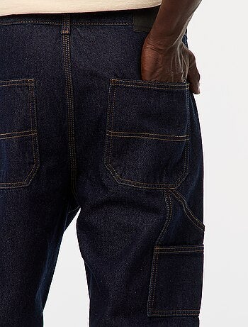 Pantalon en denim style Carpenter