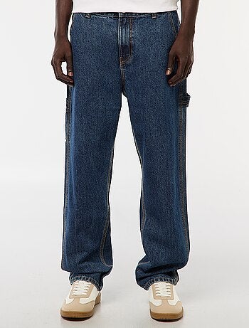 Pantalon en denim style Carpenter