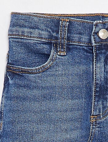 Pantalon en jean coupe droite - Coupe + ajustée