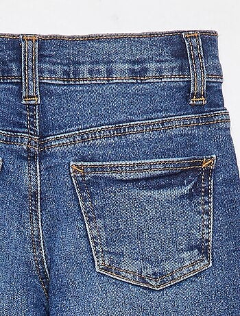 Pantalon en jean coupe droite - Coupe + ajustée