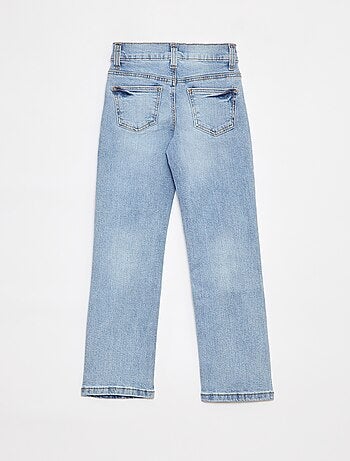 Pantalon en jean coupe droite - Coupe + ajustée