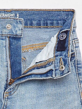 Pantalon en jean coupe droite - Coupe + ajustée